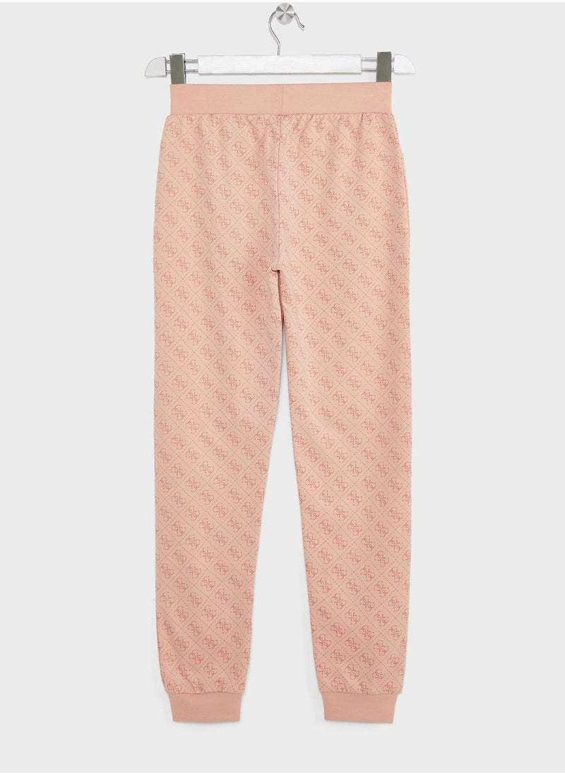 GUESS - Kids Essential Sweatpants - Image 1