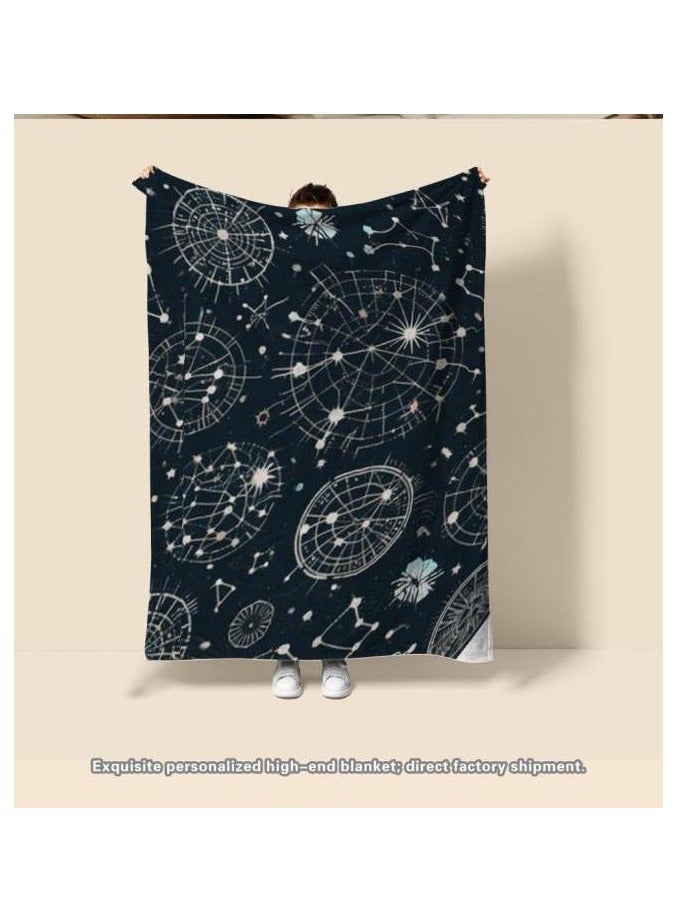 general Flannel thin blanket (warm and comfortable, suitable for sleep, gaming, dust removal and sandproof) 150cm*200cm - 425 - Image 5