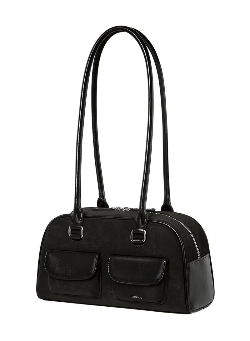 ستاند حقيبة كتف جلدية من ستاند أويل تشابي باغ - Image 2