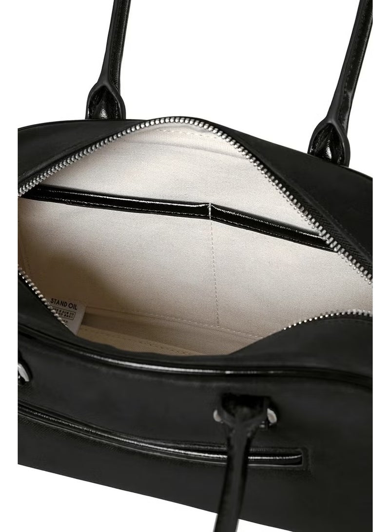 ستاند حقيبة كتف جلدية من ستاند أويل تشابي باغ - Image 5