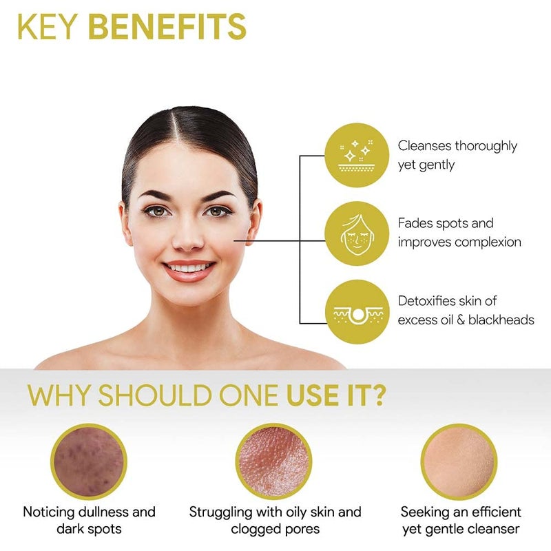 Good Vibes Papaya Brightening Face Wash 120 ml Radiant Glowing Moisturizing Brightening Anti Ageing Pore Cleansing Formula for All Skin Types Natural No Parabens Mineral Oil No Animal Testing - Image 5