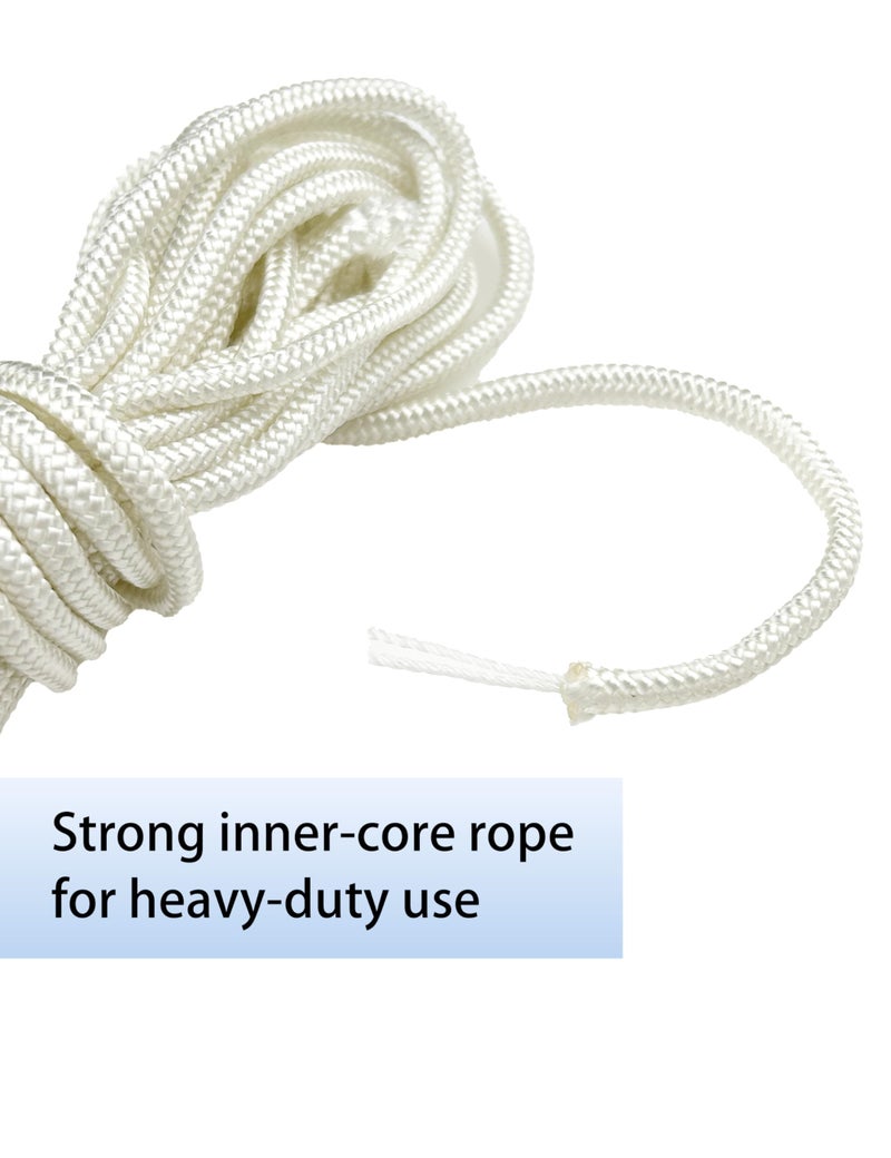YAMAKATO Recoil Starter Handle with 4.0mm*16ft Pull Rope for MTD Troy-Bilt Honda Predator Generac Champion Generator Washer Lawn Mower Trimmer Snowblower Small Engine Pull Cord Replacements - Image 4