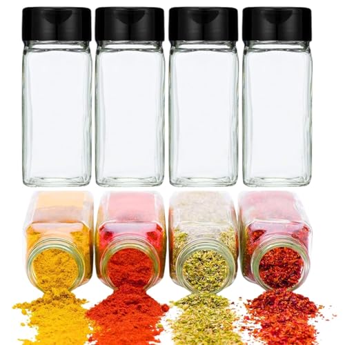 Zeinwap Glass Storage Jar | Container with Air tight Silver Metal Lid | Multipurpose Jar | For Storage of Food, Pulses, Spice, Cereals, Cookies, Dry Food (300 ML (Pack of 3)) - Image 5