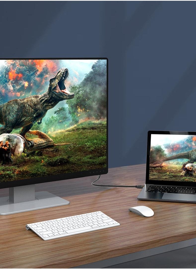 ماركة غير محددة كابل محول HDMI إلى DVI - كابل محول HDMI ذكر إلى DVI ذكر مطلي بالذهب - يدعم دقة 1920 × 1080 - 1.5 متر  - Image 4