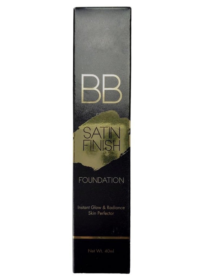 URJUWANI HR Instant Glow & Radiance BB Satin Foundation for Face Makeup, Easily Blendable, Waterproof and Long Wearing, For All Skin Tones, HR-5072. (Shade 02) - Image 3