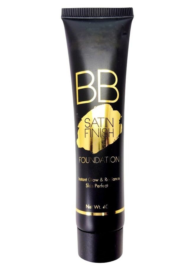 URJUWANI HR Instant Glow & Radiance BB Satin Foundation for Face Makeup, Easily Blendable, Waterproof and Long Wearing, For All Skin Tones, HR-5072. (Shade 02) - Image 2