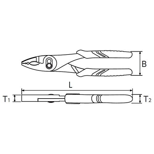 KTC Kyoto Machine Tools (KTC) Combination Pliers PJ-150-S - Image 2