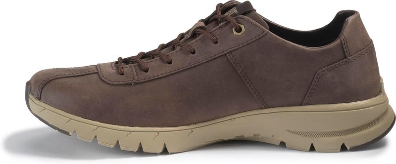 CATERPILLAR Coffee Leather Lace-Up Shoes - Image 3