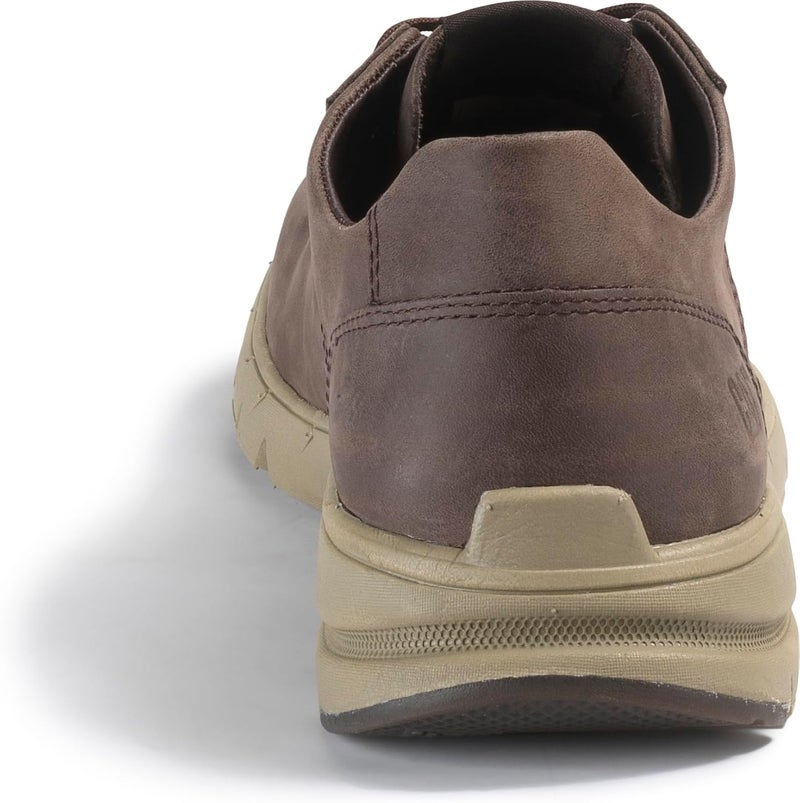 CATERPILLAR Coffee Leather Lace-Up Shoes - Image 4
