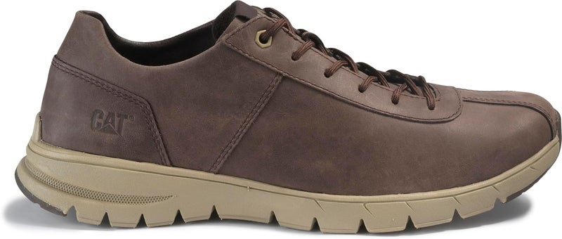 CATERPILLAR Coffee Leather Lace-Up Shoes - Image 2