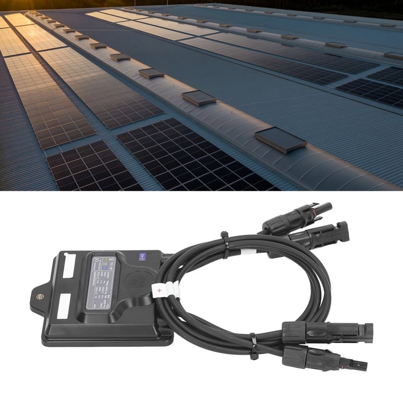 Solar Optimizer: Compact Design Quick Installation - Advanced MPPT Boost Efficiency Up To 25% Real-Time Power Monitoring for Photovoltaic System - Image 2