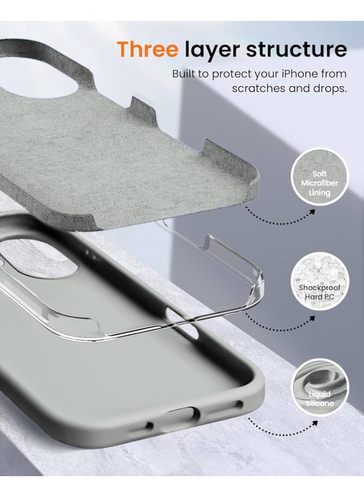 ريتي غطاء سيليكون لآيفون 16 بلس – تصميم أنيق بجودة فائقة، ملمس ناعم احترافي، مقاوم للصدمات، حماية كاملة مع بطانة فاخرة من الألياف الدقيقة - Image 5