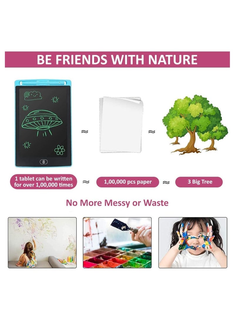 Generic 10-Inch LCD Writing Tablet for Kids and Adults – Multicolor Digital Drawing Pad with Stylus Pen, One-Click Erase Button, Pressure-Sensitive Screen, Portable Electronic Board for School, Office & Home Use - Image 2