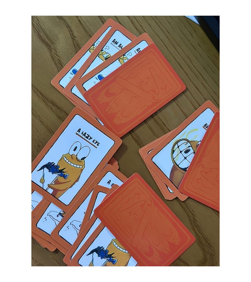 Card Party Adult Fishing Game 48 Cards for 2 Players Hilarious Fun - Image 2