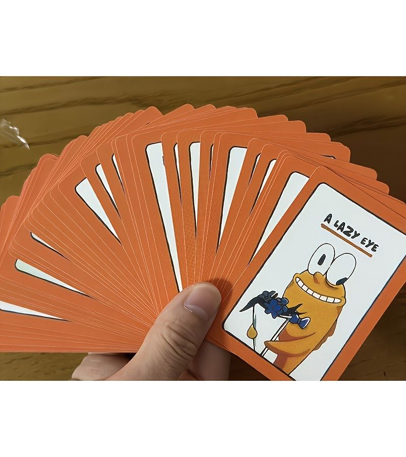 Card Party Adult Fishing Game 48 Cards for 2 Players Hilarious Fun - Image 4