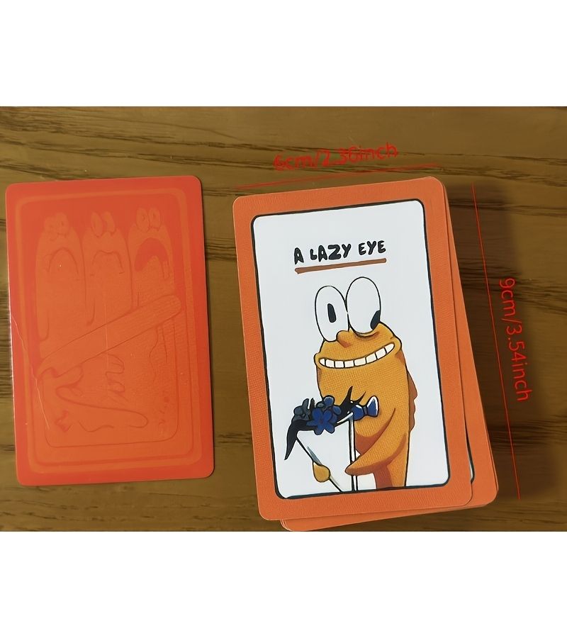Card Party Adult Fishing Game 48 Cards for 2 Players Hilarious Fun - Image 3