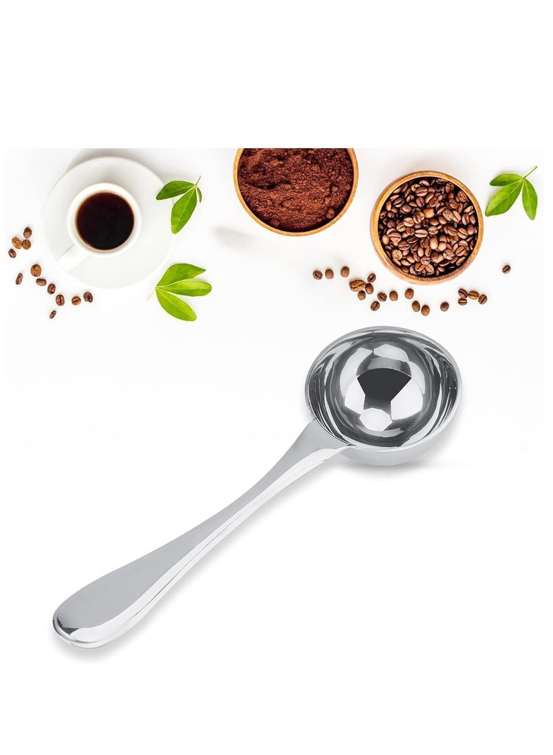 أوزيغالور مغرفة قهوة من الفولاذ المقاوم للصدأ - ملعقة قياس 15 مل بمقبض طويل للقهوة والحليب ومسحوق الفاكهة - Image 1