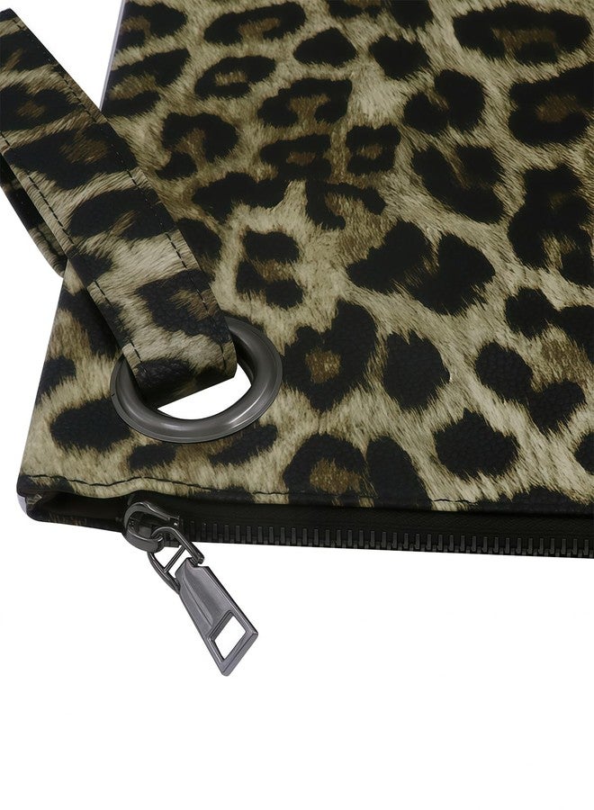 Suillty Women's Oversized Snakeskin Cow Print Clutch Envelope Bag Messenger Handbag Tote Wristlet Bag - Image 5