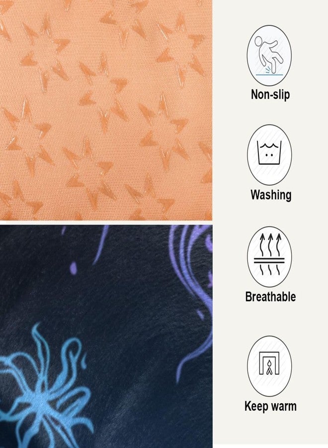KEEPREAL Sun Moon and Stars Dog Bed & Cat Bed for Small/Medium Pets, Ultra Soft Calming Washable Pet Bed with Non-Slip Bottom, 18x24 Inch（22） - Image 4