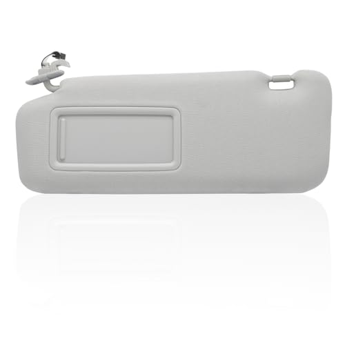 NHILES Left Driver Sun Visor Compatible with Mazda CX-9 2010-2015 Sun Visor Replacement Number TD11-69-320C-75 TD12-69-320C-75 Color:Gray - Image 1