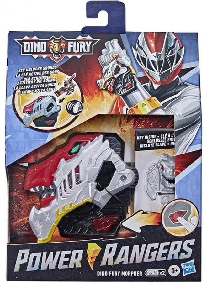 Power Rangers Playskool Dino Fury Morpher Electronic Toy with Lights and Sounds Includes Dino Fury Key Inspired TV Show Ages 5 and Up - Image 3
