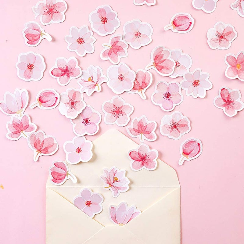 Doraking 45PCS Small Scrapbooks Laptop Stickers, Doraking Boxed Flowers Monogatari Stickers for Laptop, Scrapbooking, Suitcase, Wallet - Image 2