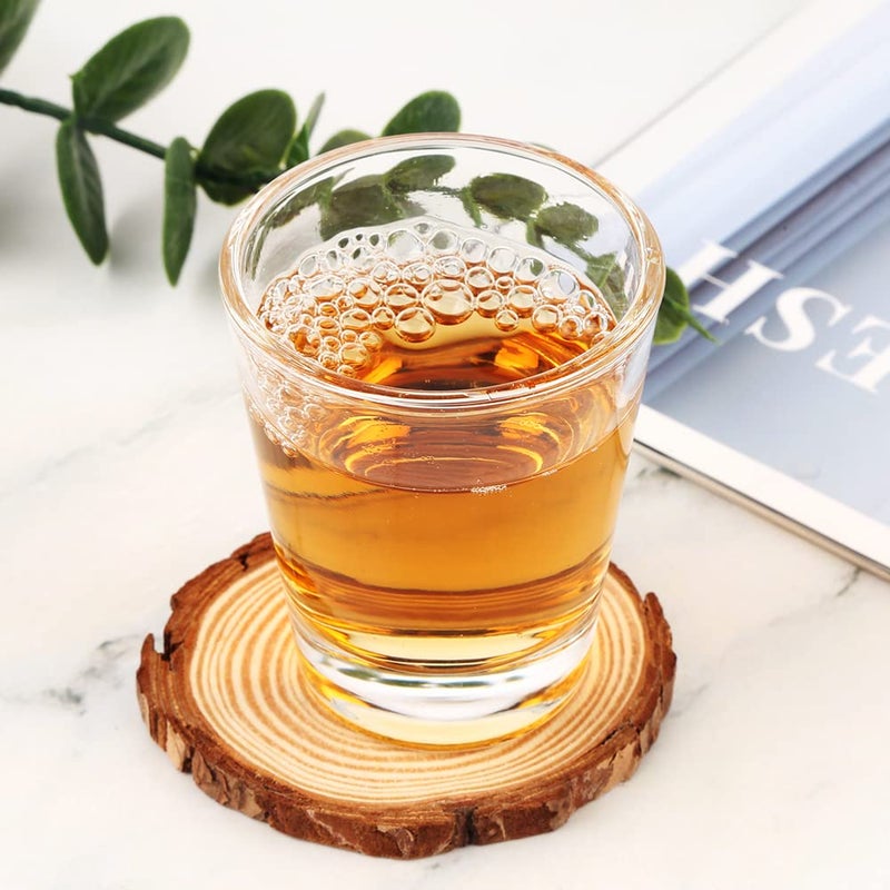Btgllas Heavy Base Shot Glasses  1.5 Oz Sets Of Clear Shot Glass (12 Pack)  Measuring Cup For Espresso  Liquid  And Wine - Heavy Glass (Glass  12Pack) - Image 5
