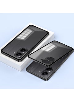 General phone case is compatible with Poco X7 Pro & Redmi Turbo 4 5G, metal frame + PC matte surface back cover  - Image 1