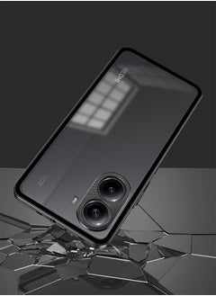 General phone case is compatible with Poco X7 Pro & Redmi Turbo 4 5G, metal frame + PC matte surface back cover  - Image 2