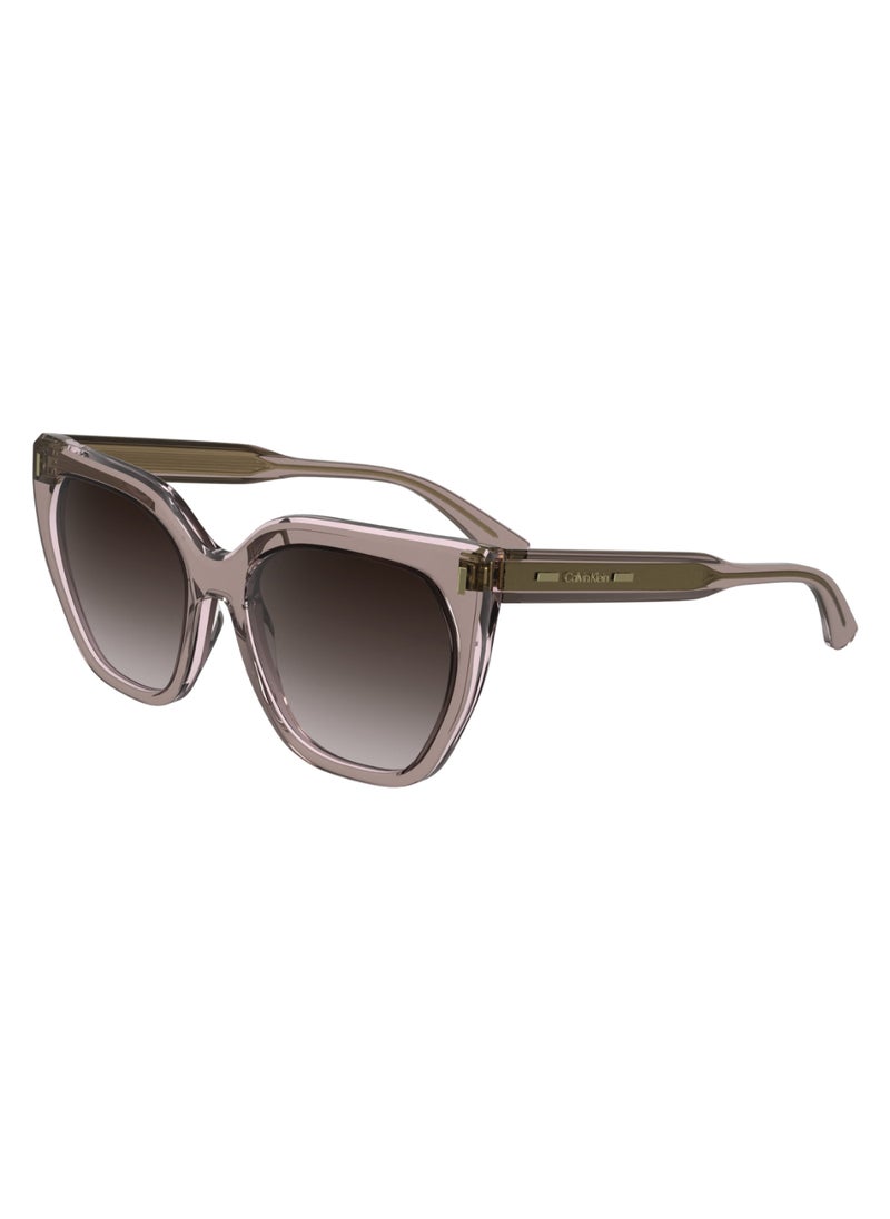 CALVIN KLEIN - FULL RIM ACETATE ACETATE CALVIN KLEIN SUN CK24535S 5517 (272) NUDE - Image 1
