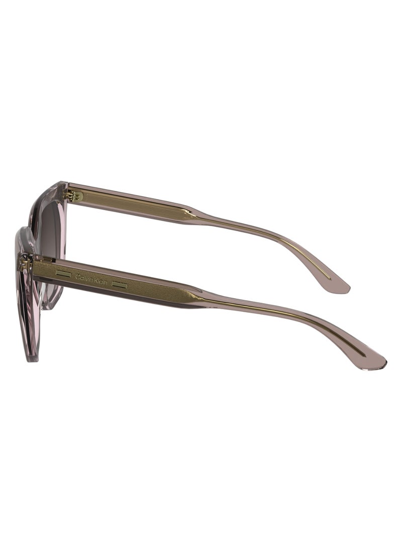CALVIN KLEIN - FULL RIM ACETATE ACETATE CALVIN KLEIN SUN CK24535S 5517 (272) NUDE - Image 1