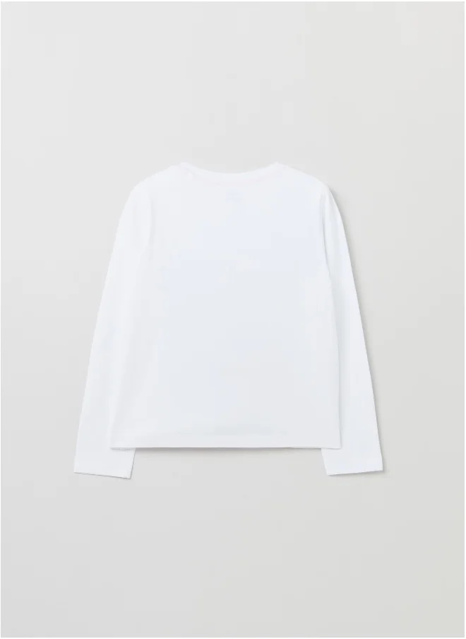 Ovs Long-sleeved T-shirt with print