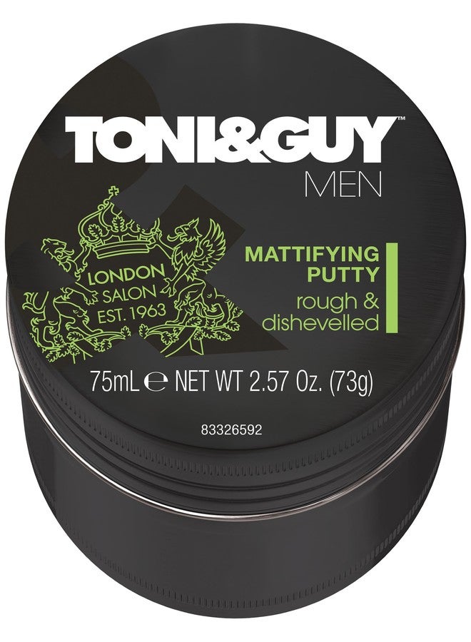 Unilever Toni & Guy Men Mattifying Putty, 2.7 oz (Toni&Guy Workable Matte Paste 75ml) - Image 1