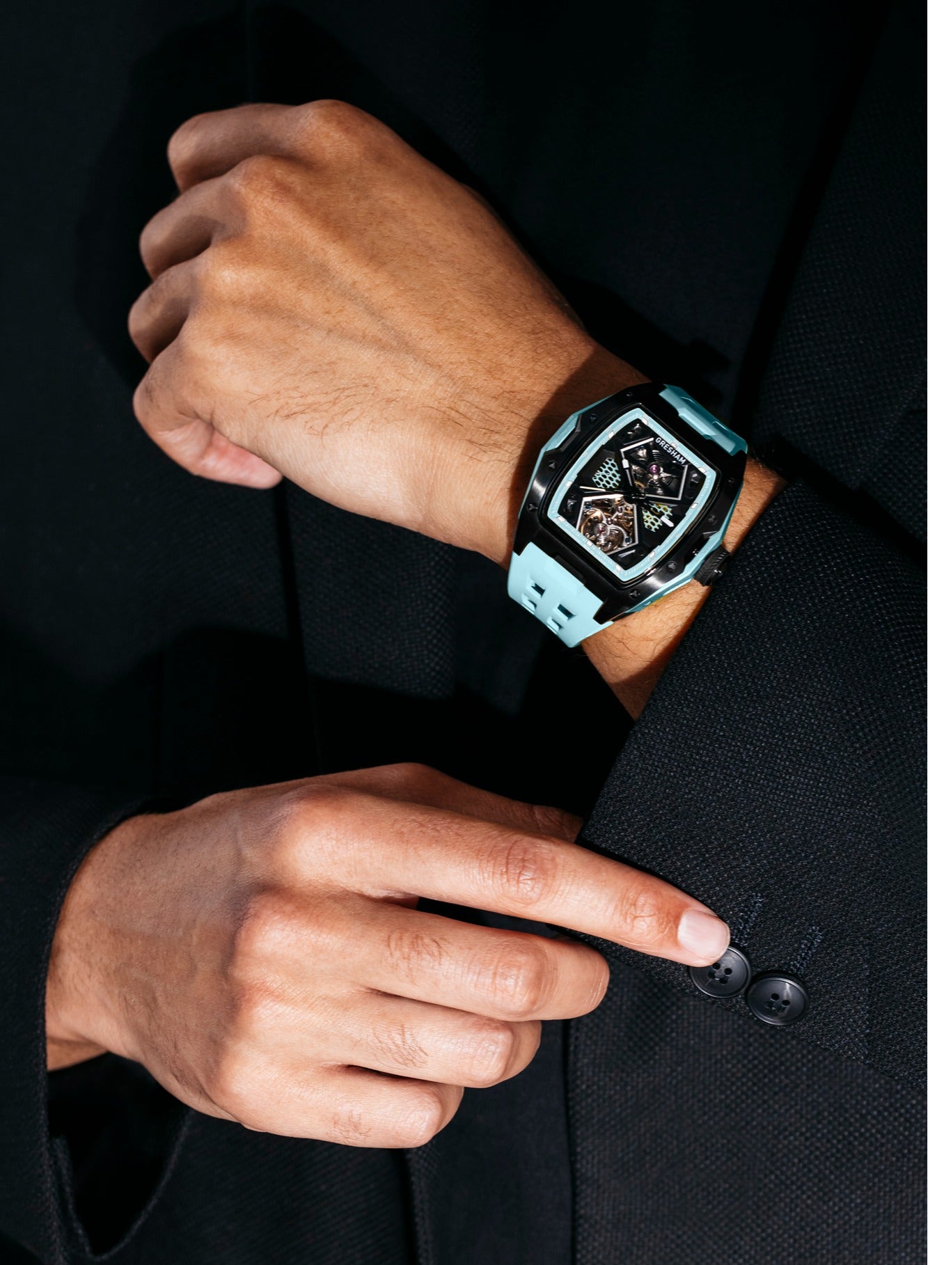 ساعة جريشام الإصدار الخاص من الفولاذ المقاوم للصدأ...