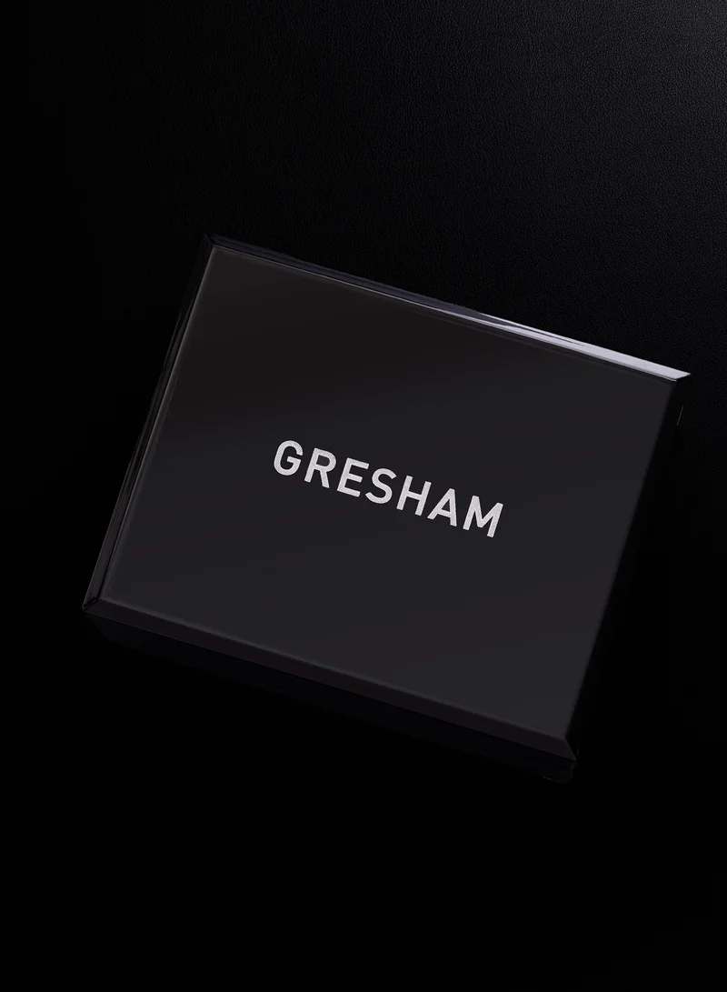 Gresham Gresham Special Edition Stainless Steel Black and Sky Blue Men Watch - G1-0001-BLUE