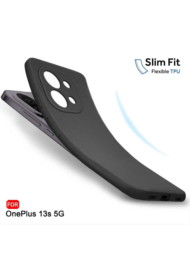 جراب لهاتف OnePlus 13S / OnePlus 13T 5G جراب ناعم من مادة TPU السيليكونية، غطاء واقٍ خفيف الوزن مقاوم للصدمات مع حماية للكاميرا مصمم لهاتف 1 + 13S / 1 + 13T - Image 2
