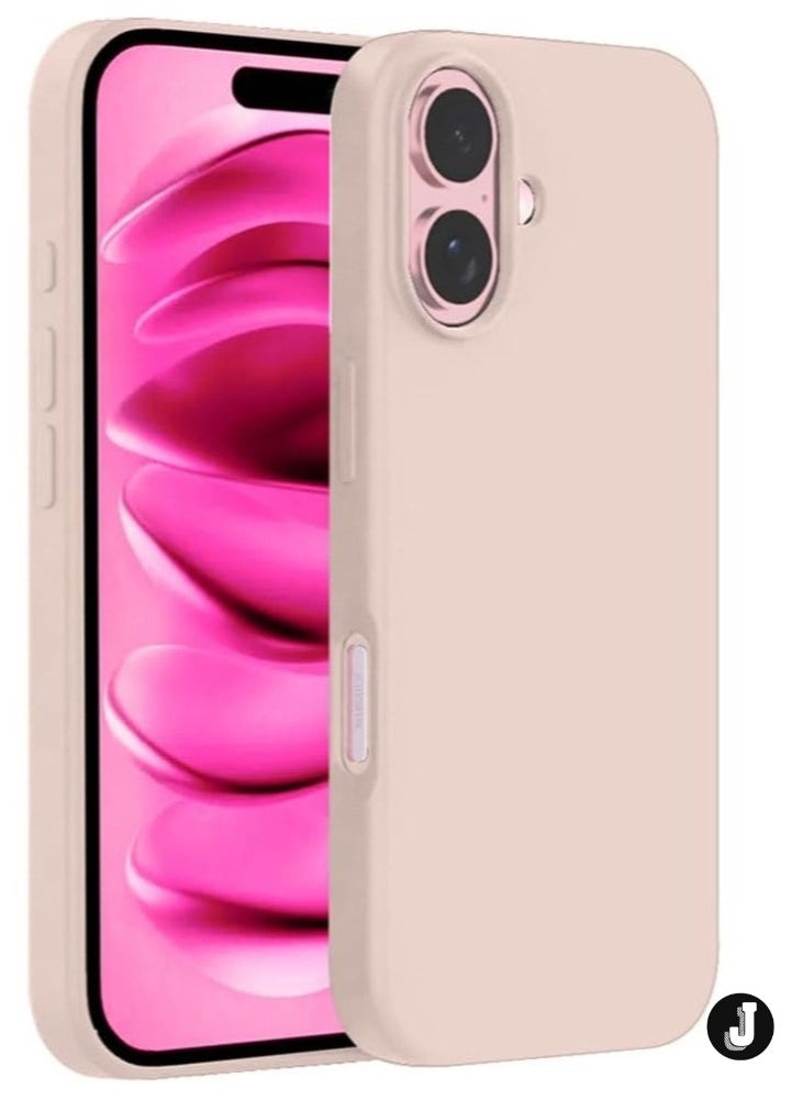 JAJEEK Liquid Silicone Case for iPhone 16 – Ultra Slim Design with Soft Anti-Scratch Microfiber Lining & Drop Protection - Image 1