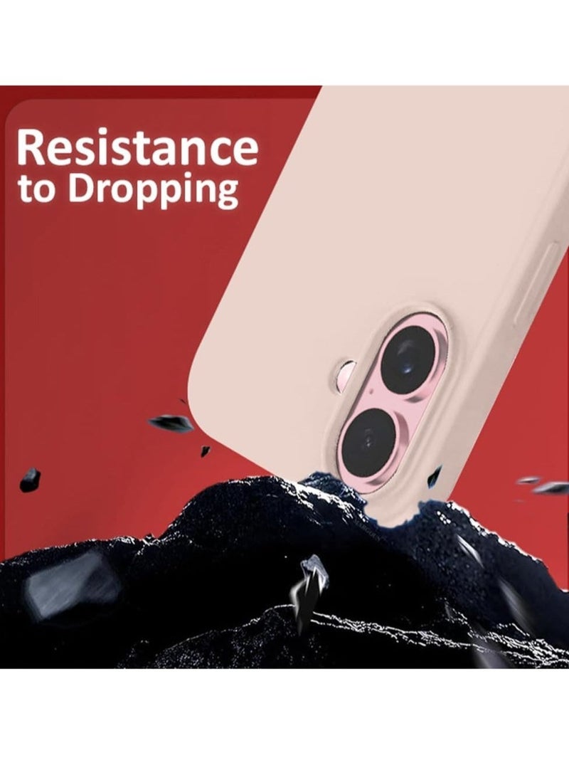 JAJEEK Liquid Silicone Case for iPhone 16 – Ultra Slim Design with Soft Anti-Scratch Microfiber Lining & Drop Protection - Image 4