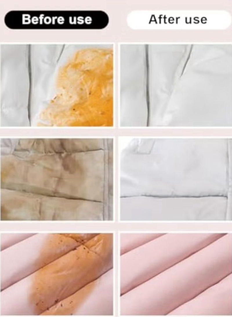 مناديل مبللة لازالة بقع الملابس و الاحذيه ، مناديل مبللة لازالة البقع عن الغسيل، مناديل مبللة محمولة لازالة البقع في حالات الطوارئ،  عبوتين من ١٦  قطعة - Image 2