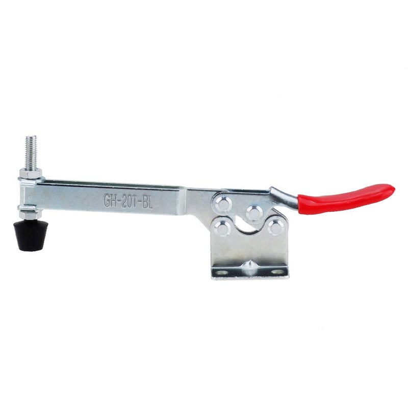 E-TING 4Pcs Hand Tool Toggle Clamp 201B-Upgrade Horizontal Clamp Antislip Quick Release Tool (Longer 201BL Toggle Clamp) - Image 4