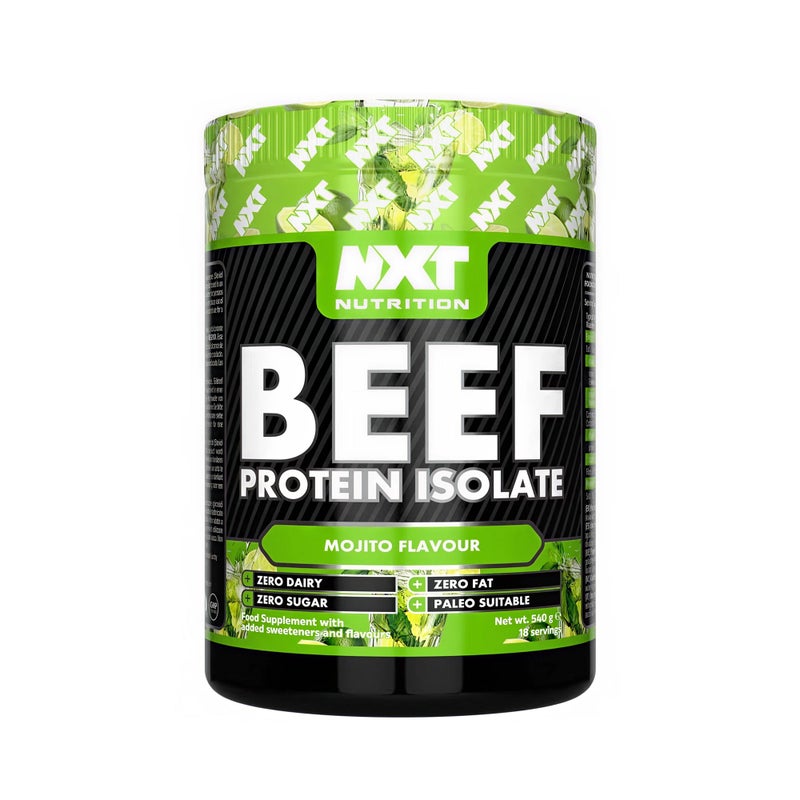 Nxt Beef Protein Isolate, Mojito, 540g