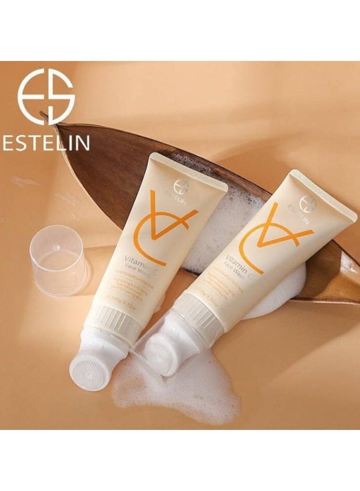 إستيلين استلين غسول لتفتيح البشلرة بخلاصة فيتامين سي100جرام - Image 3