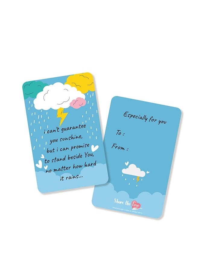 Share the Love Stormy Weather Assurance - Affection Card 