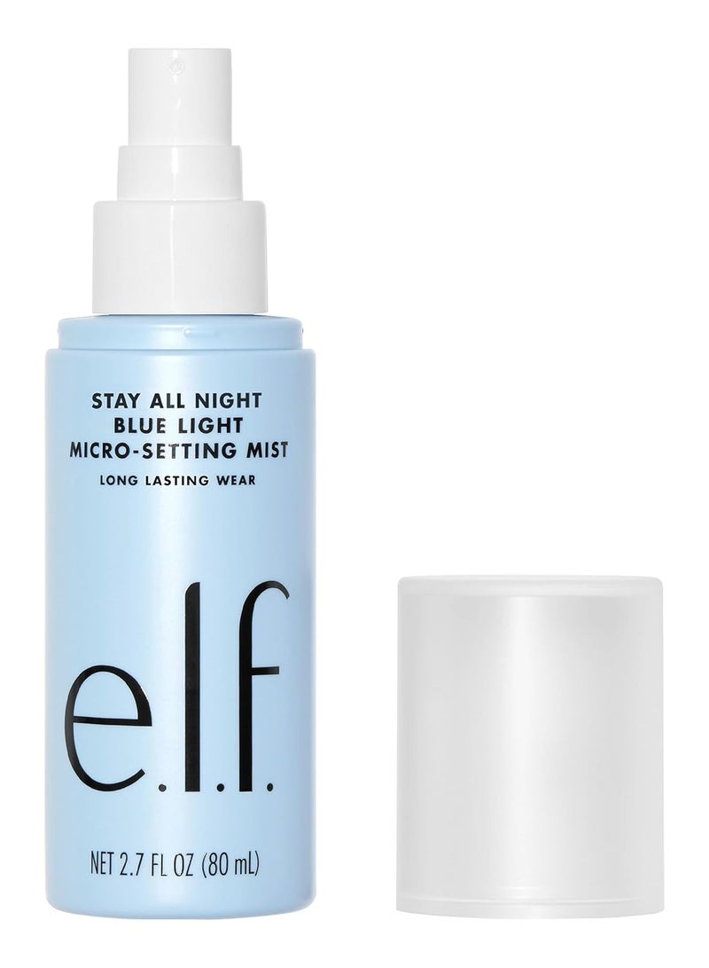 elf stay all day blue light setting mist spray matte finish reduces blue light transmission skin refresher 2.7 fl oz - Image 1