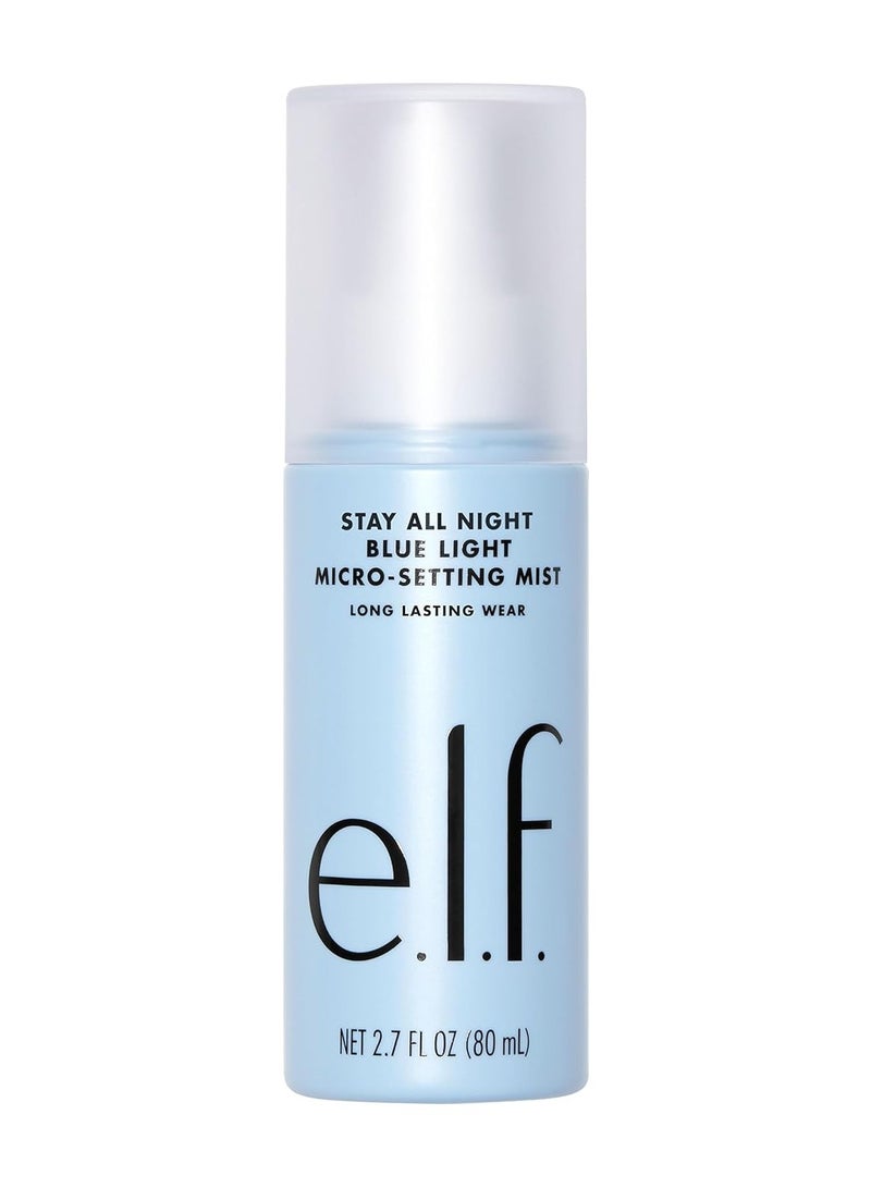 elf stay all day blue light setting mist spray matte finish reduces blue light transmission skin refresher 2.7 fl oz - Image 2
