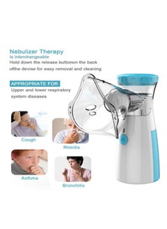 Portable Nebulizer Machine,Mini Vaporizers,USB Rechargeable Handheld Mesh Inhaler,Two Ways To Use For Adults And Children With Breathing Problems, For Home Office Outdoor - pzsku/ZE29D425DBF00A4F6F651Z/45/_/1738780334/7bcbff75-ef29-4c0c-9bb4-35bb1b87d93b