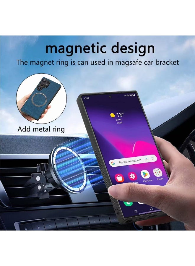 for Samsung Galaxy S26 Ultra 2-in-1 Detachable Card Wallet Protective Case Durable Leather Wallet Magnetic Card Holder 4 Card Slots Stand  Anti-theft Black - Image 5