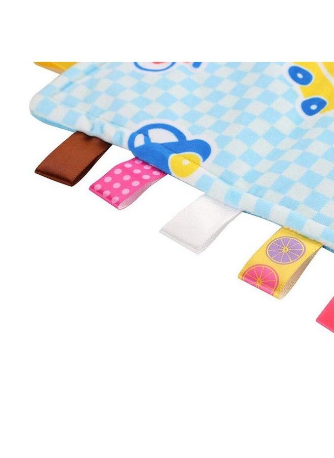 G-Tree Baby Boy Tag Security Blanket Plush Security Comforter Tag Blankets Soft Security Blanket Shower Gift For Baby  - Image 5
