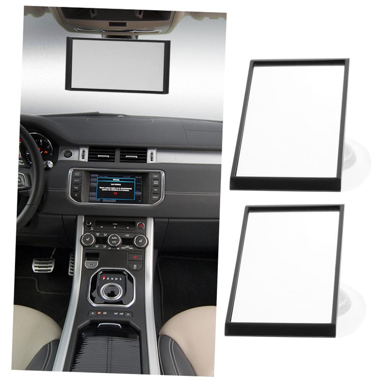 2Pcs Universal Car Backseat Safety Rearview Mirror Wide Angle Seat Headrest Mount - Image 4