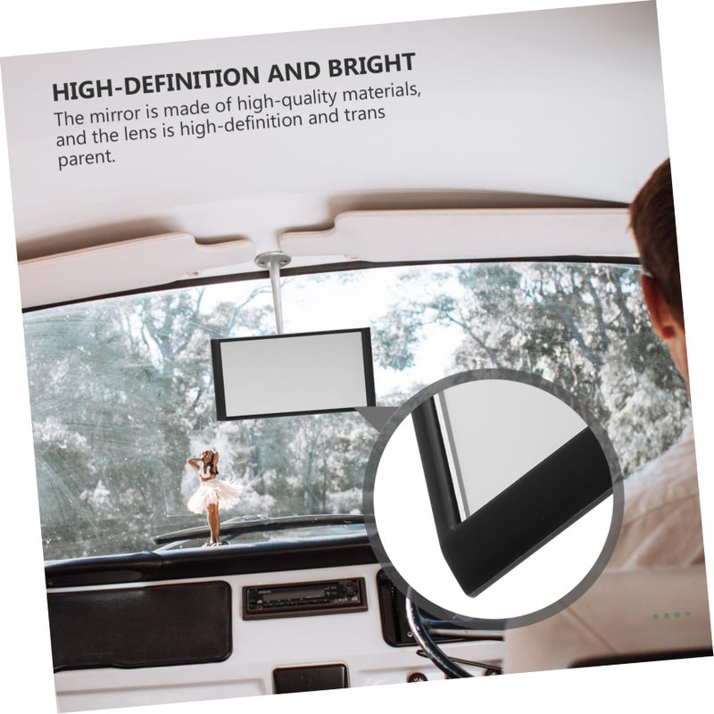 2Pcs Universal Car Backseat Safety Rearview Mirror Wide Angle Seat Headrest Mount - Image 5